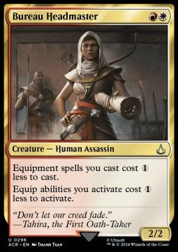 Bureau Headmaster⁣ - Universes Beyond: Assassin's Creed: Extras⁣ (Uncommon)⁣ [296]
