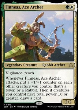 Finneas, Ace Archer⁣ - Bloomburrow⁣ (Rare)⁣ [212]