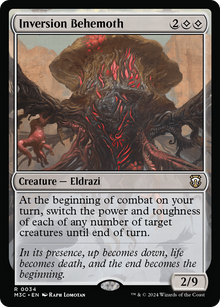 Inversion Behemoth⁣ - Commander: Modern Horizons 3⁣ (Rare)⁣ [34]