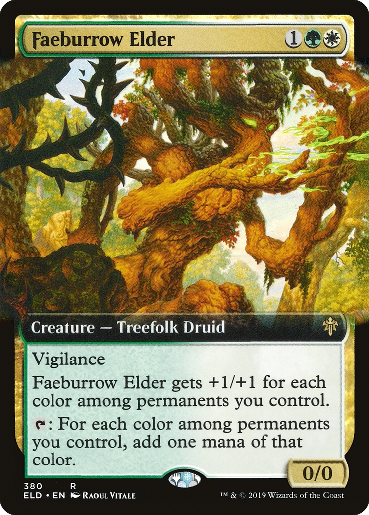 Faeburrow Elder⁣ - Throne of Eldraine: Extras⁣ (Rare)⁣ [380]