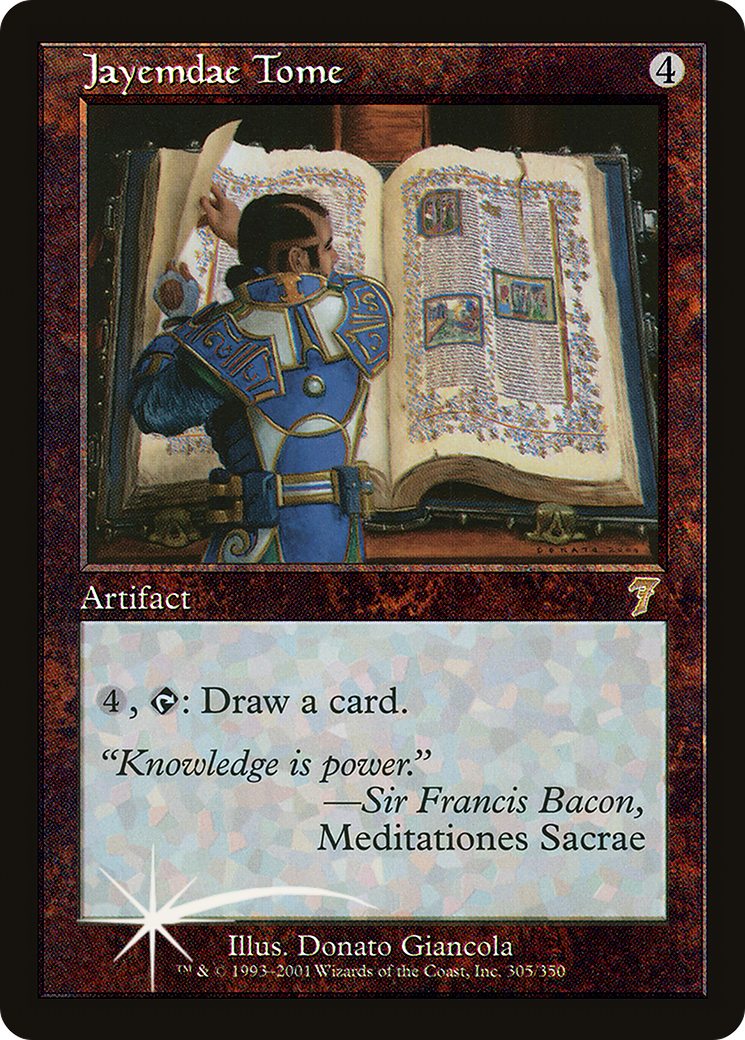 Jayemdae Tome (7ED-305★) - Seventh Edition Foil