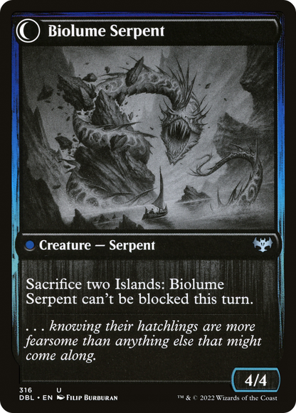 Biolume Egg (DBL-316) - Innistrad: Double Feature: (Double Faced Transform) Foil