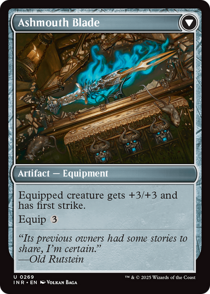 Neglected Heirloom // Ashmouth Blade (INR-269) - Innistrad Remastered Foil