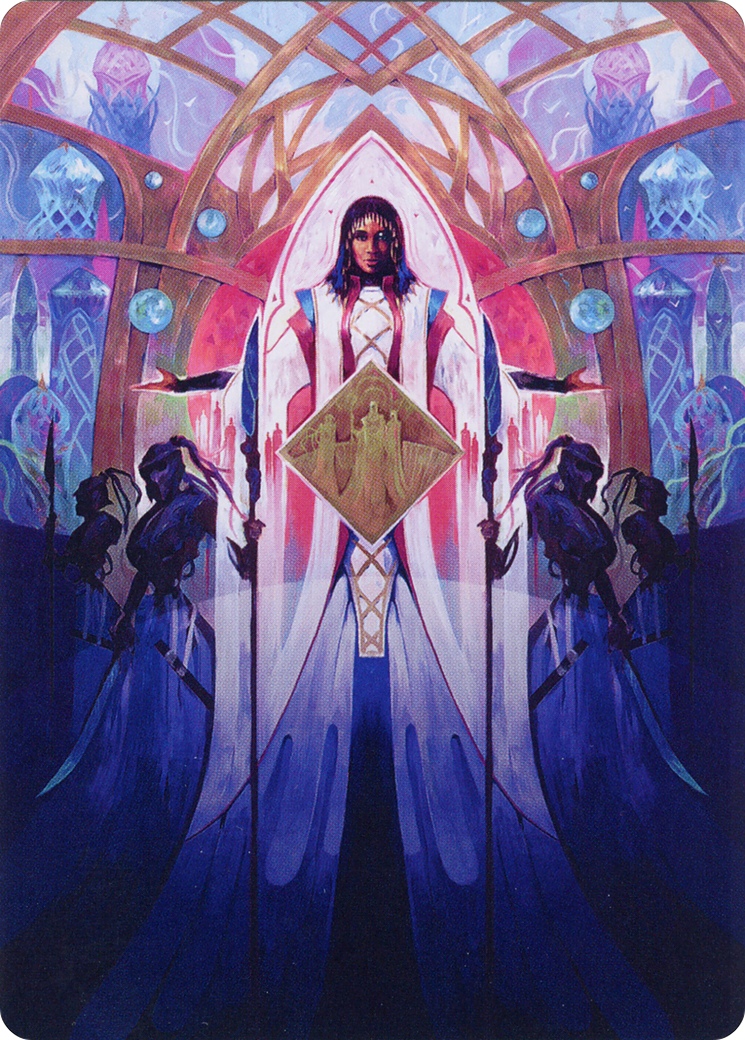 Kayla's Command // Kayla's Command (ABRO-030) - The Brothers' War Art Series (Borderless) Foil
