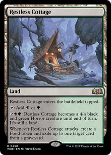 Restless Cottage (WOE-258) - Wilds of Eldraine Foil