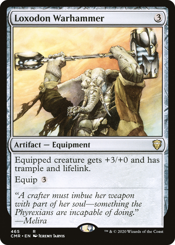 Loxodon Warhammer (CMR-465) - Commander Legends