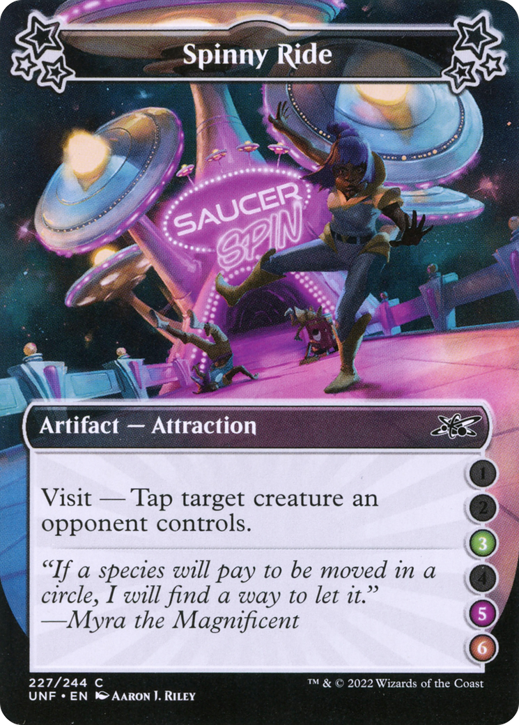 Spinny Ride (3-5-6) (UNF-227E) - Unfinity Foil
