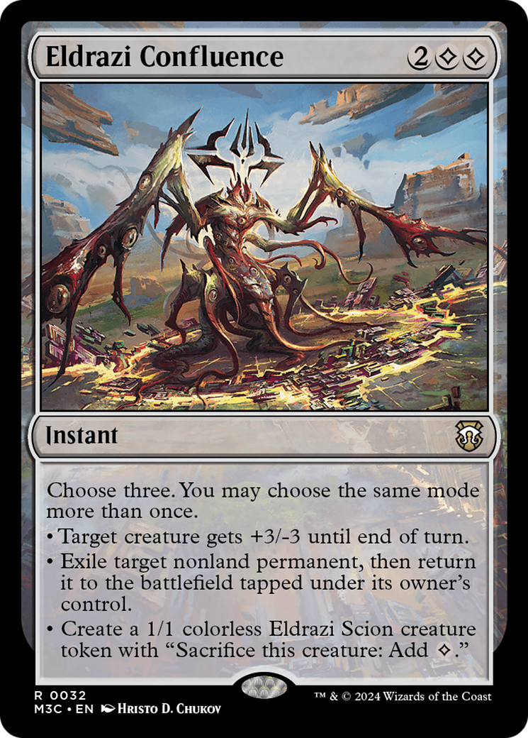 Eldrazi Confluence⁣ - Commander: Modern Horizons 3⁣ (Rare)⁣ [32]