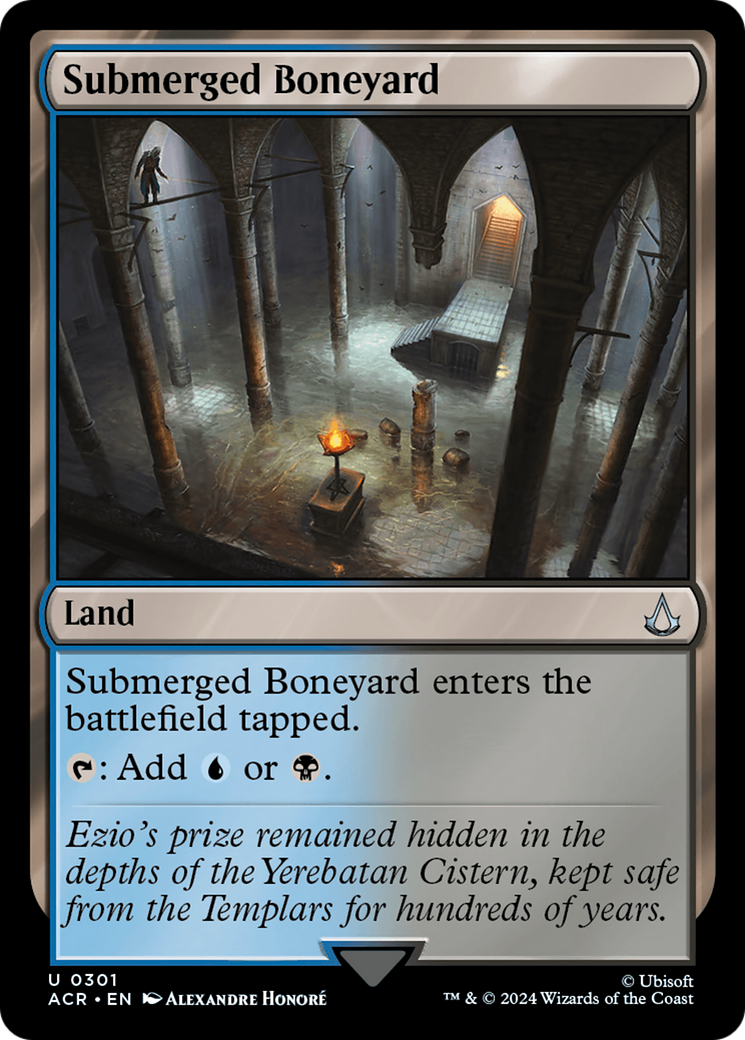 Submerged Boneyard⁣ - Universes Beyond: Assassin's Creed: Extras⁣ (Uncommon)⁣ [301]