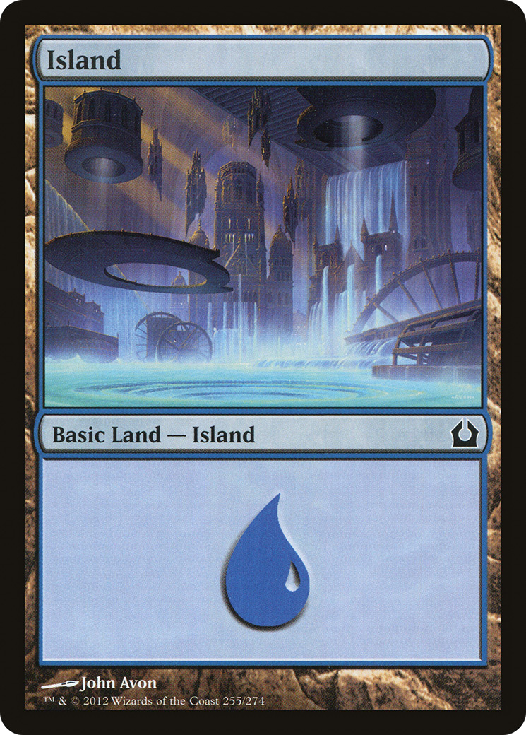 Island (255) (RTR-255) - Return to Ravnica