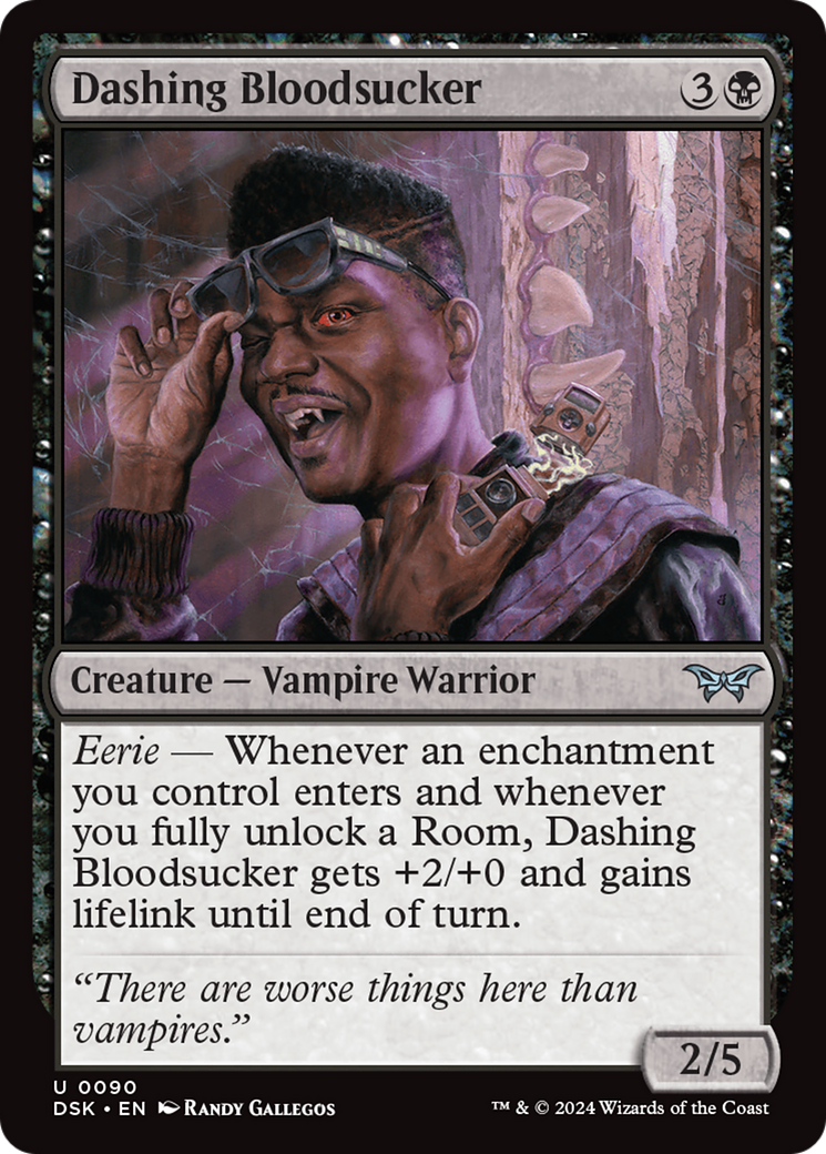 Dashing Bloodsucker⁣ - Duskmourn: House of Horror⁣ (Uncommon)⁣ [90]