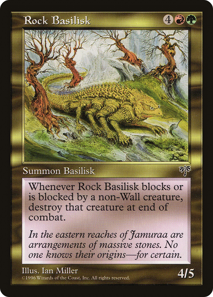 Rock Basilisk (MIR-) - Mirage