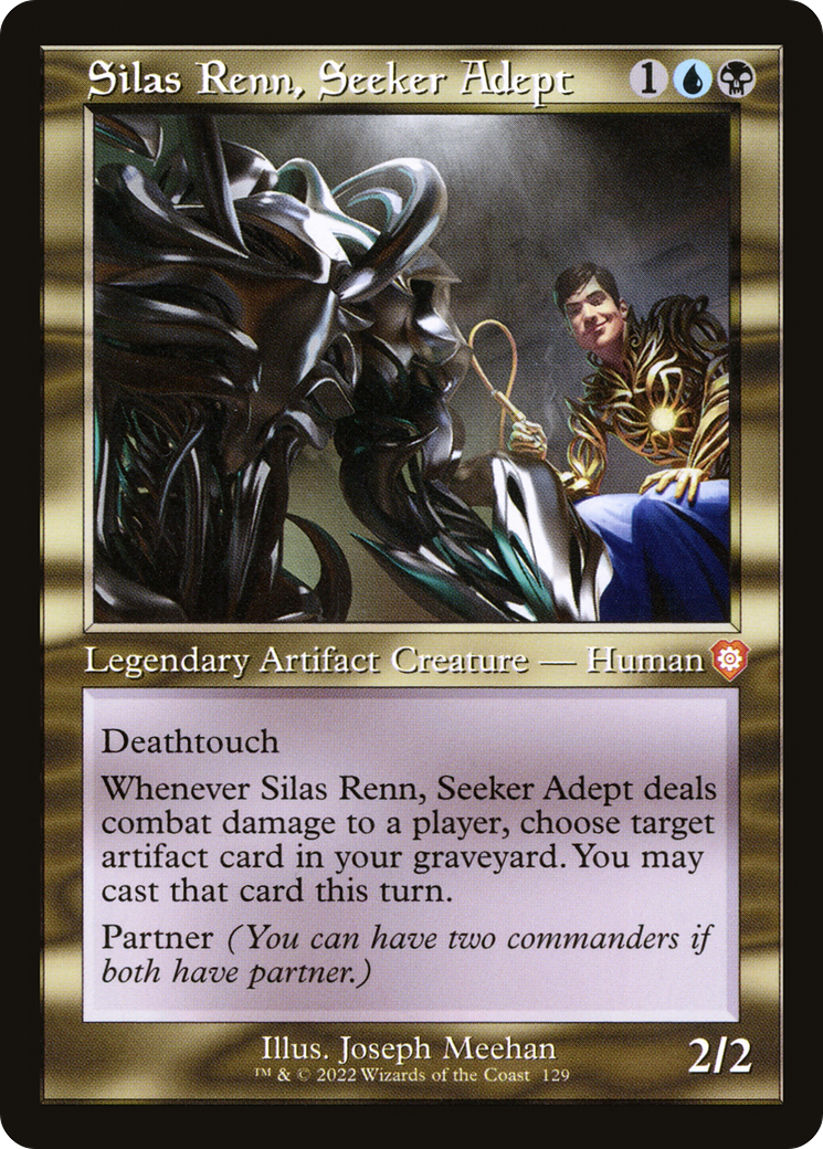 Silas Renn, Seeker Adept⁣ - Commander: The Brothers' War⁣ (Mythic)⁣ [129]