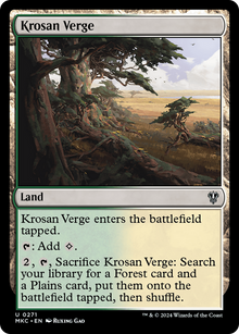 Krosan Verge⁣ - Commander: Murders at Karlov Manor⁣ (Uncommon)⁣ [271]