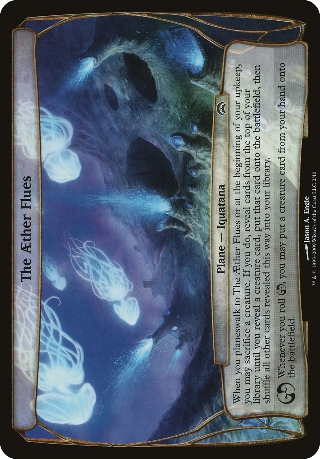 The Aether Flues (Planechase) (OVER-002) - Planechase Planes