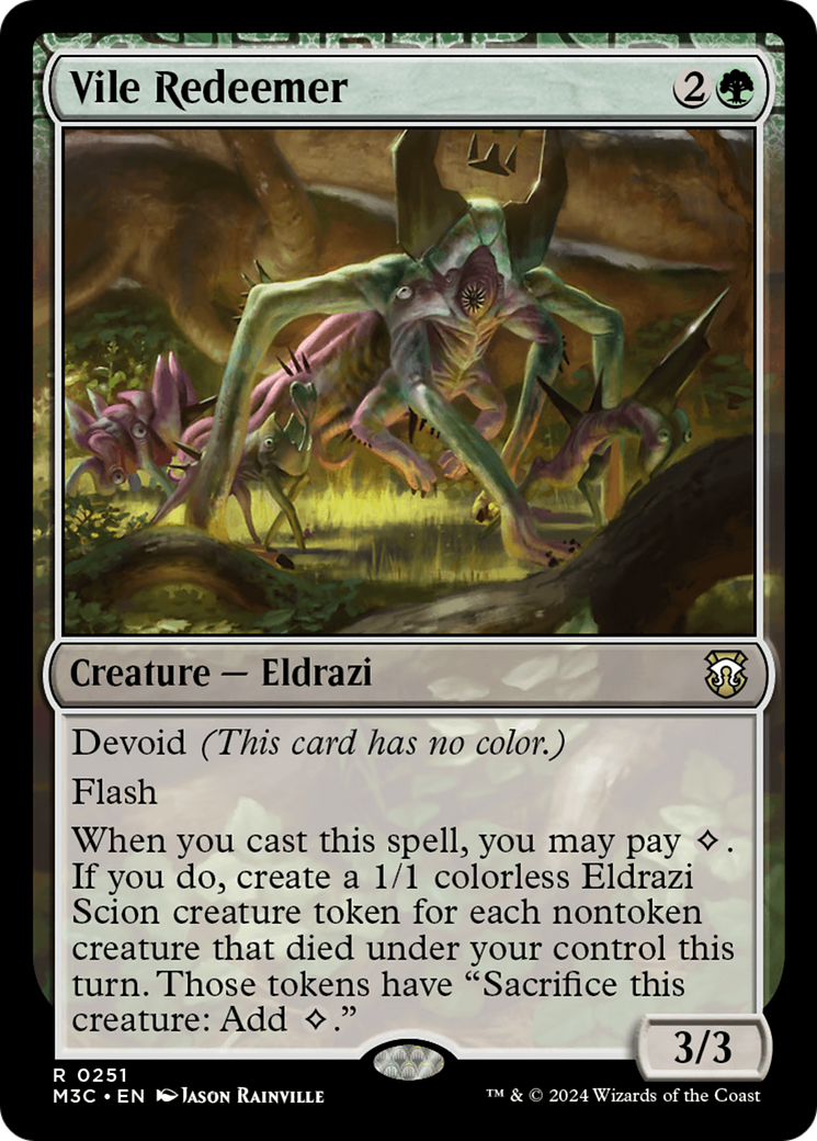 Vile Redeemer⁣ - Commander: Modern Horizons 3⁣ (Rare)⁣ [251]