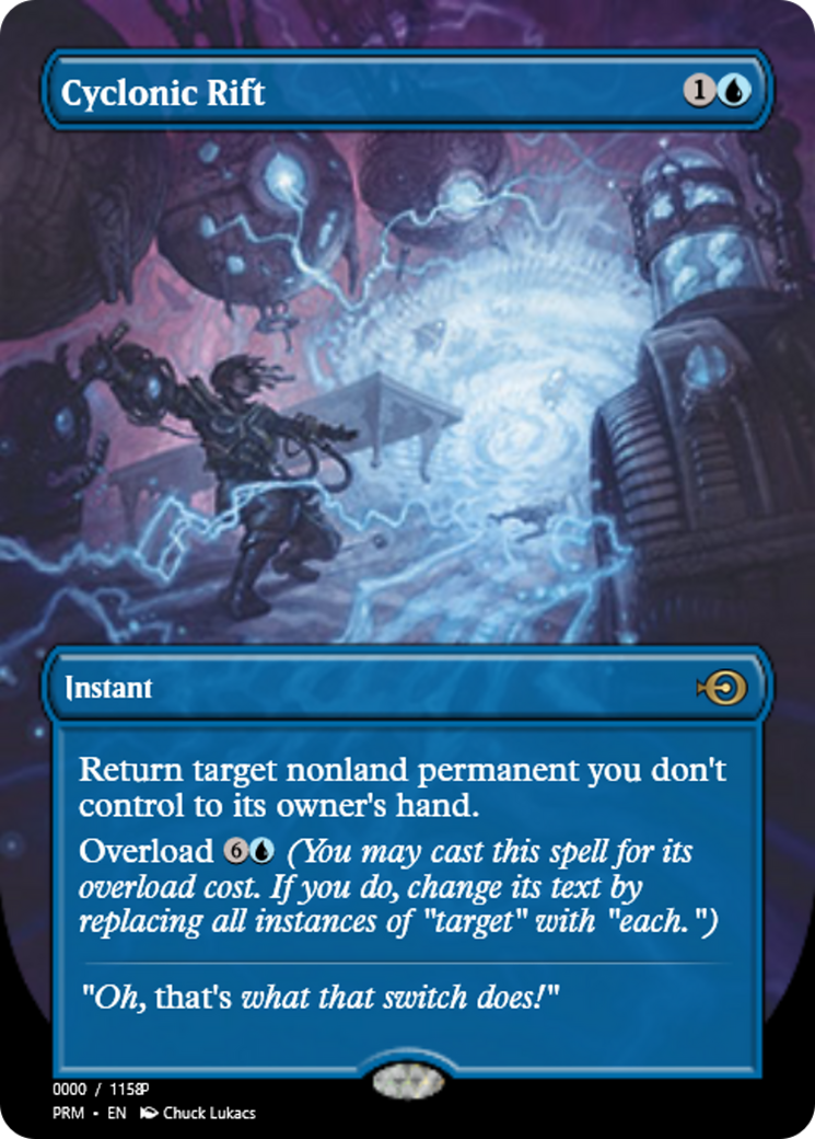 Cyclonic Rift (PRM-82816) - Magic Online Promos Foil
