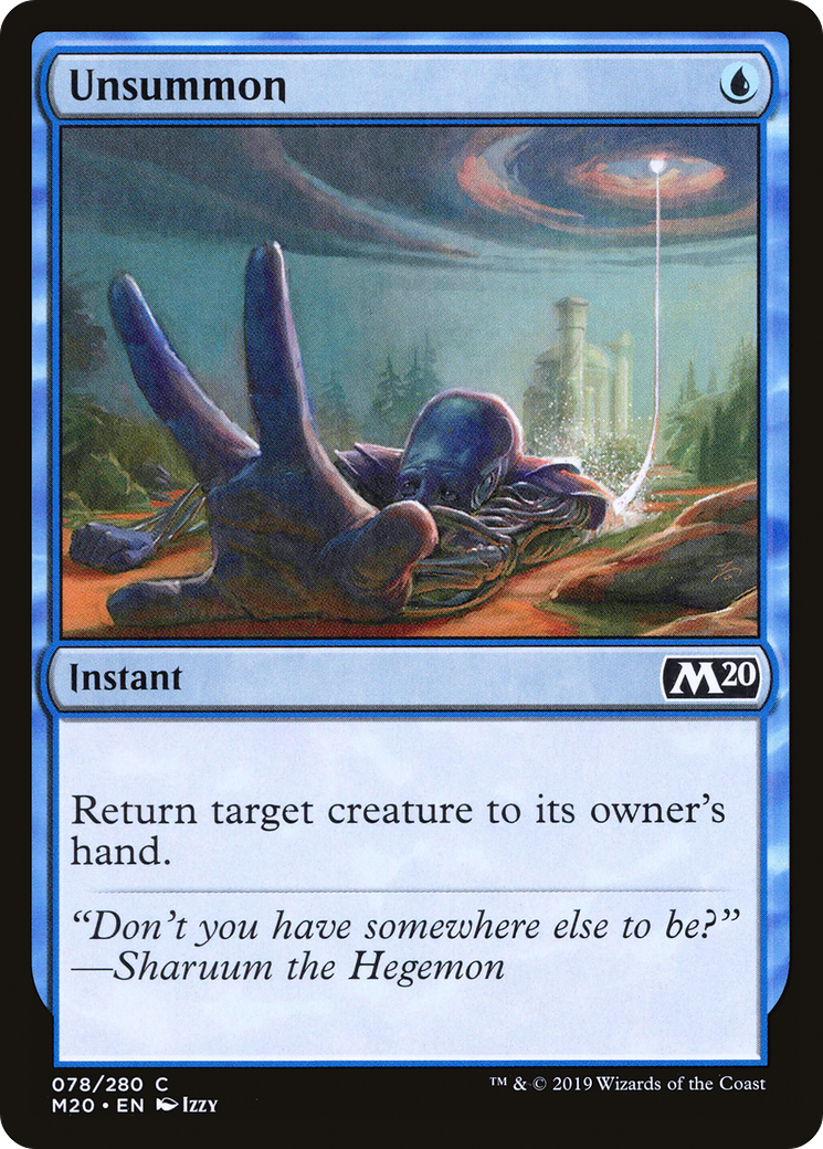 Unsummon⁣ - Core 2020⁣ (Common)⁣ [78]