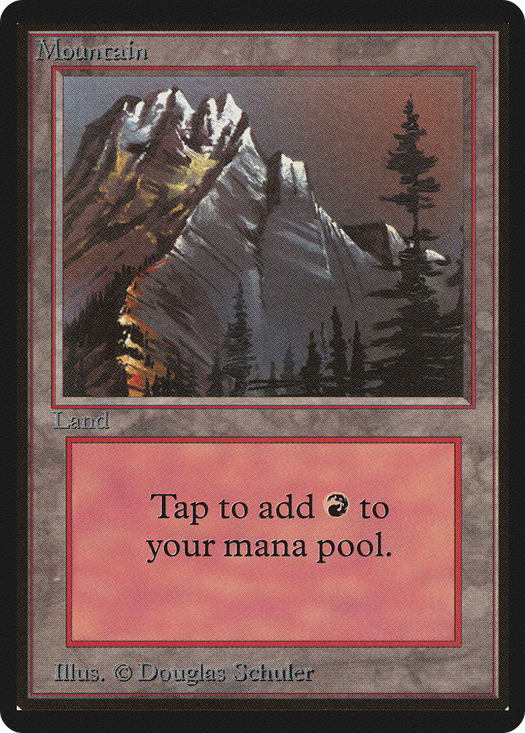 Mountain (A) (LEB-) - Limited Edition Beta