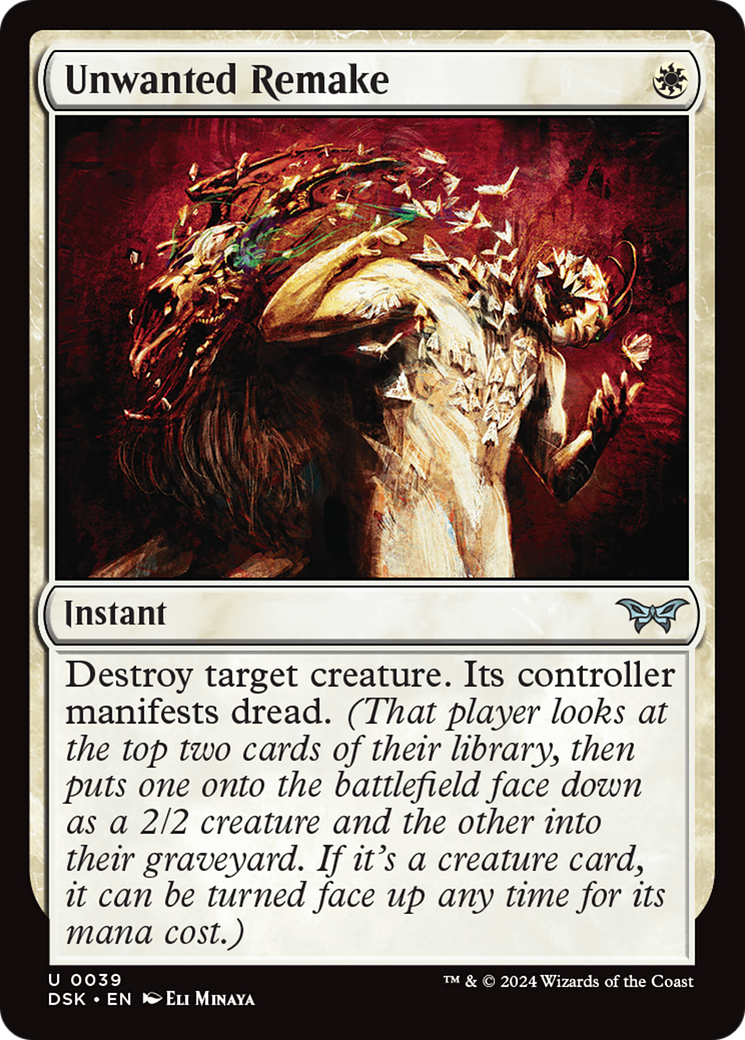Unwanted Remake⁣ - Duskmourn: House of Horror⁣ (Uncommon)⁣ [39]