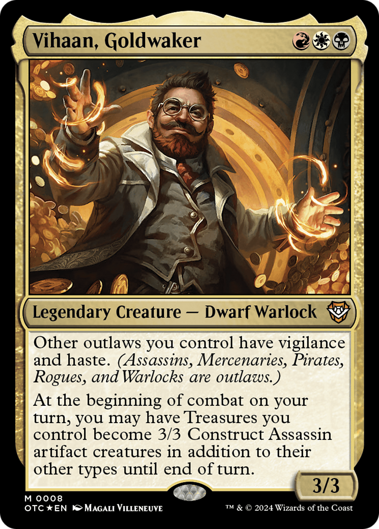 Vihaan, Goldwaker⁣ - Commander: Outlaws of Thunder Junction⁣ (Mythic)⁣ [8]