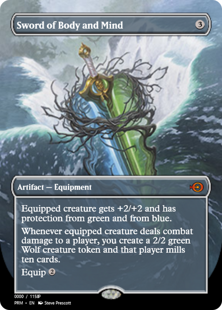Sword of Body and Mind (PRM-82850) - Magic Online Promos Foil