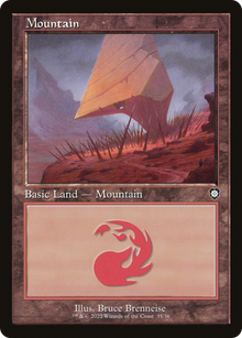 Mountain (V.1)⁣ - Commander: The Brothers' War⁣ (Land)⁣ [35]