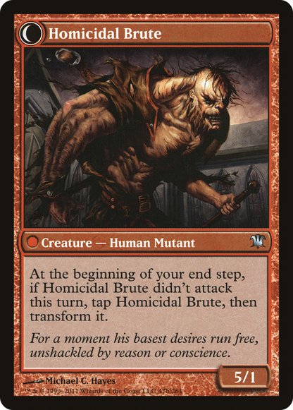 Civilized Scholar (ISD-047) - Innistrad: (Double Faced Transform)