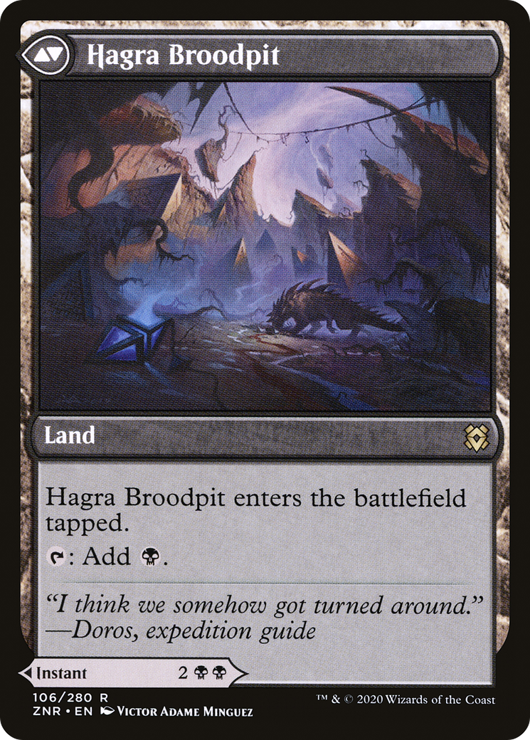 Hagra Mauling (ZNR-106) - Zendikar Rising Foil
