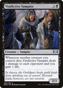 Vindictive Vampire (RNA-090) - Ravnica Allegiance