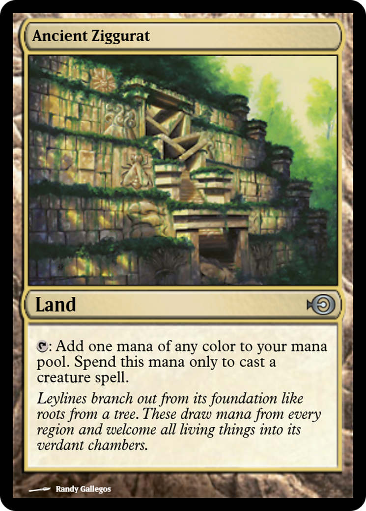 Ancient Ziggurat (PRM-43562) - Magic Online Promos Foil