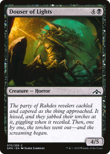 Douser of Lights (GRN-070) - Guilds of Ravnica Foil