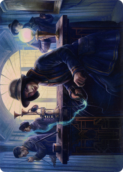 Wiretapping // Wiretapping (ASNC-015) - New Capenna Art Series (Borderless) Foil