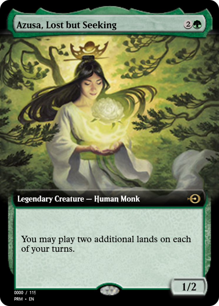 Azusa, Lost but Seeking (PRM-81984) - Magic Online Promos