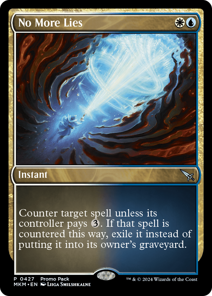 No More Lies (PPMKM-427) - Murders at Karlov Manor Foil