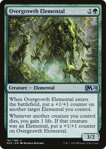 Overgrowth Elemental⁣ - Core 2020⁣ (Uncommon)⁣ [187]