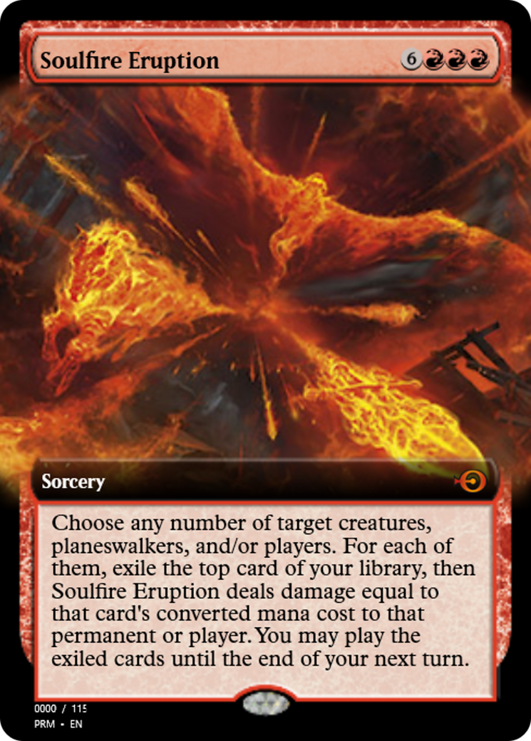 Soulfire Eruption (PRM-86028) - Magic Online Promos
