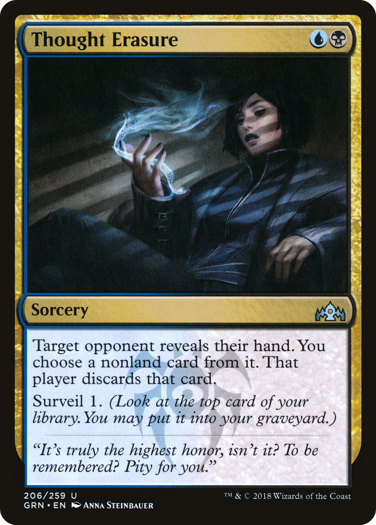 Thought Erasure⁣ - Guilds of Ravnica⁣ (Uncommon)⁣ [206]