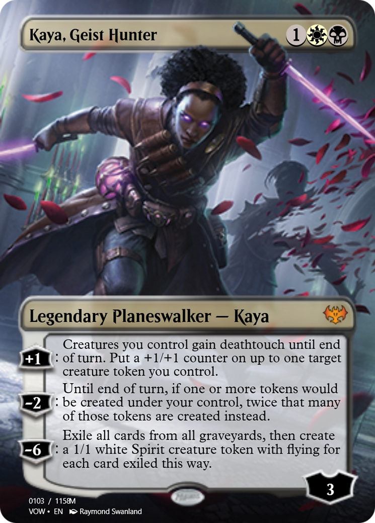 Kaya, Geist Hunter (PRM-95445) - Magic Online Promos Foil