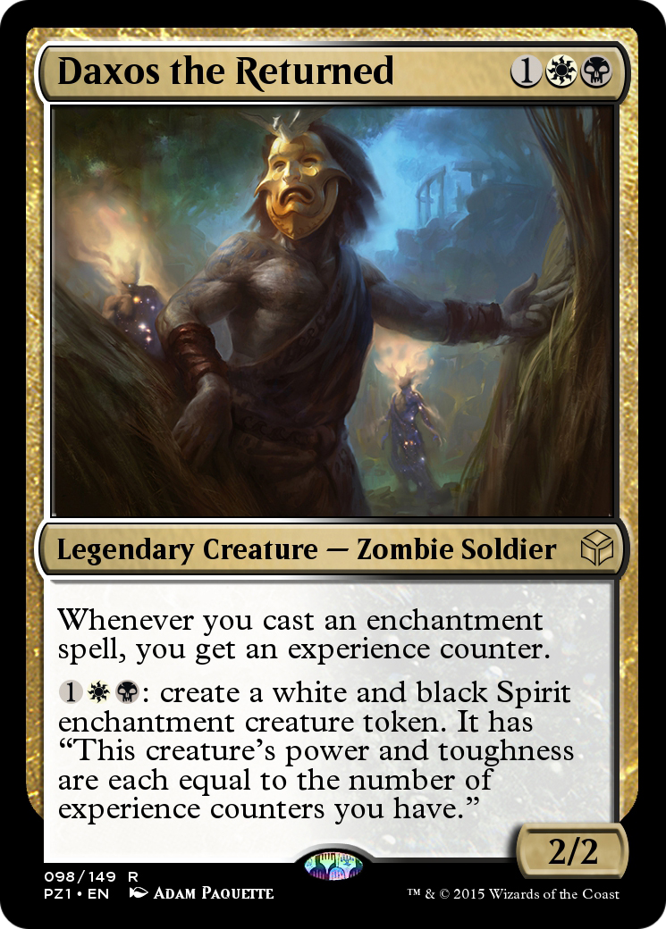 Daxos the Returned (PZ1-098) - Legendary Cube Prize Pack Foil