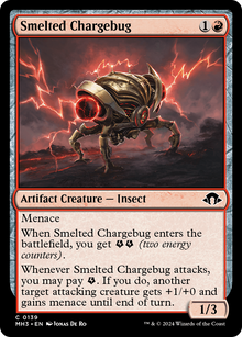 Smelted Chargebug⁣ - Modern Horizons 3⁣ (Common)⁣ [139]