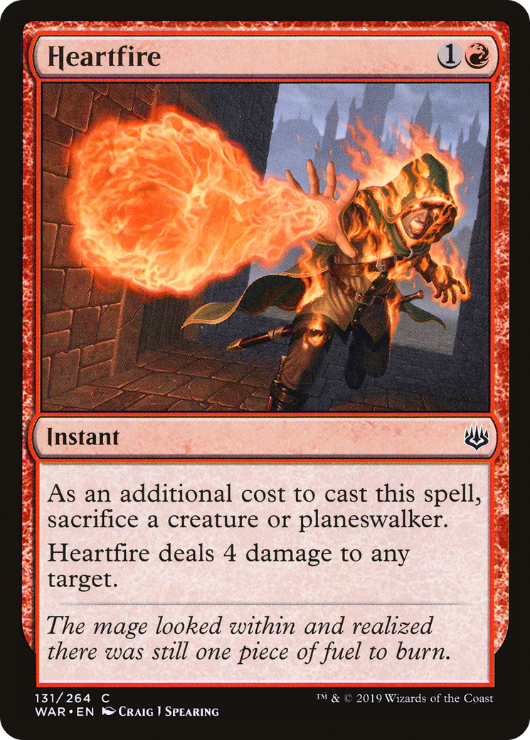 Heartfire⁣ - War of the Spark⁣ (Common)⁣ [131]
