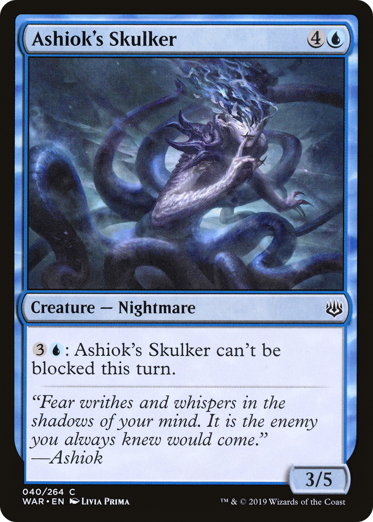 Ashiok's Skulker⁣ - War of the Spark⁣ (Common)⁣ [40]