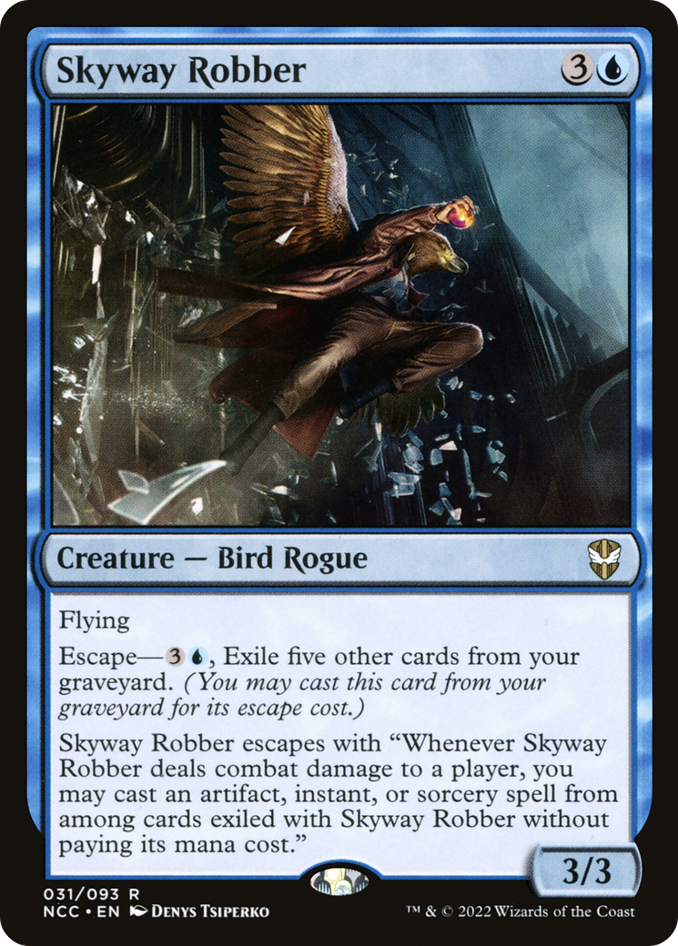 Skyway Robber⁣ - Commander: Streets of New Capenna⁣ (Rare)⁣ [31]