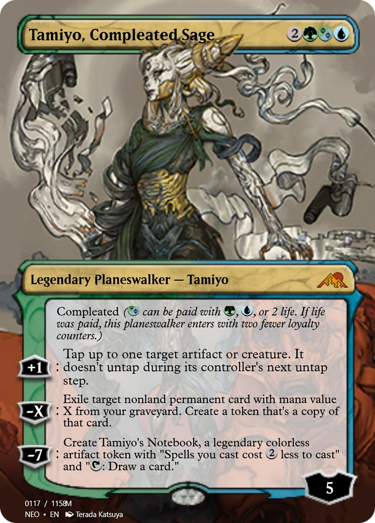 Tamiyo, Compleated Sage (PRM-98097) - Magic Online Promos Foil