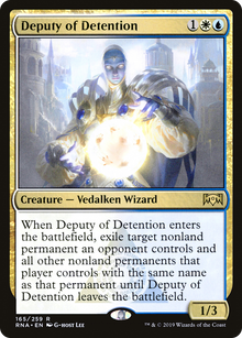 Deputy of Detention⁣ - Ravnica Allegiance⁣ (Rare)⁣ [165]