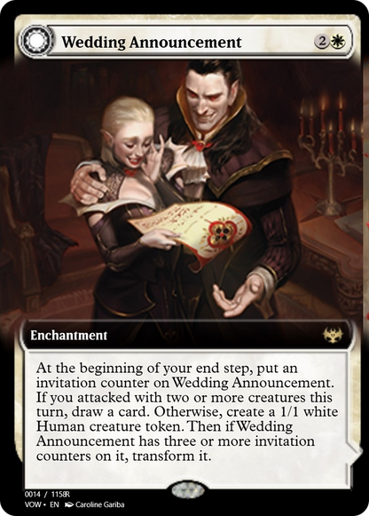 Wedding Announcement // Wedding Festivity (PRM-95267) - Magic Online Promos