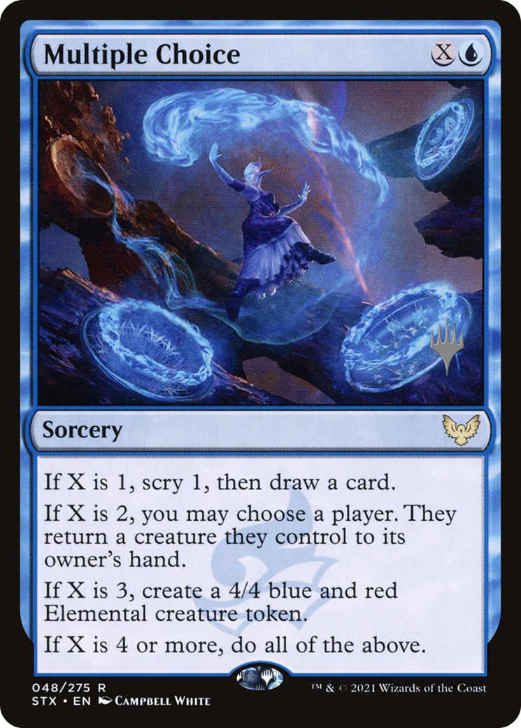 Multiple Choice (PPSTX-048) - Strixhaven: School of Mages Promos