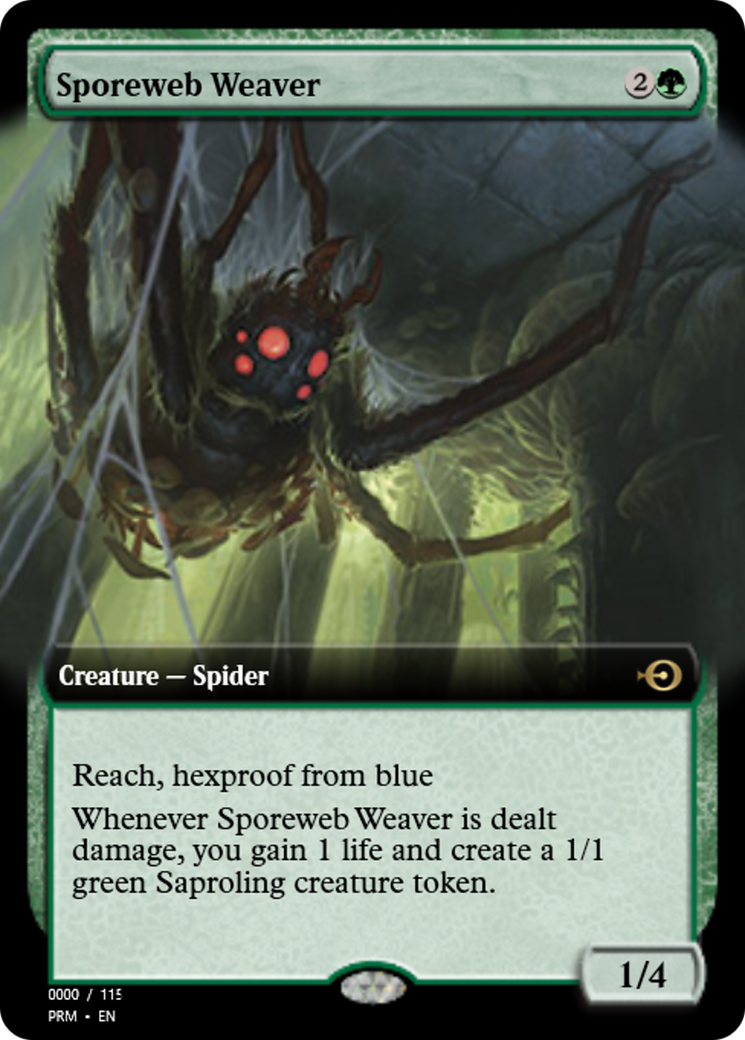 Sporeweb Weaver (PRM-81986) - Magic Online Promos Foil