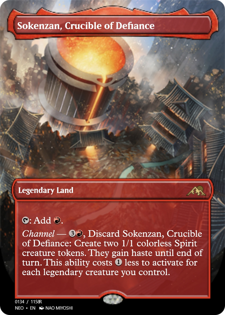 Sokenzan, Crucible of Defiance (PRM-98131) - Magic Online Promos Foil